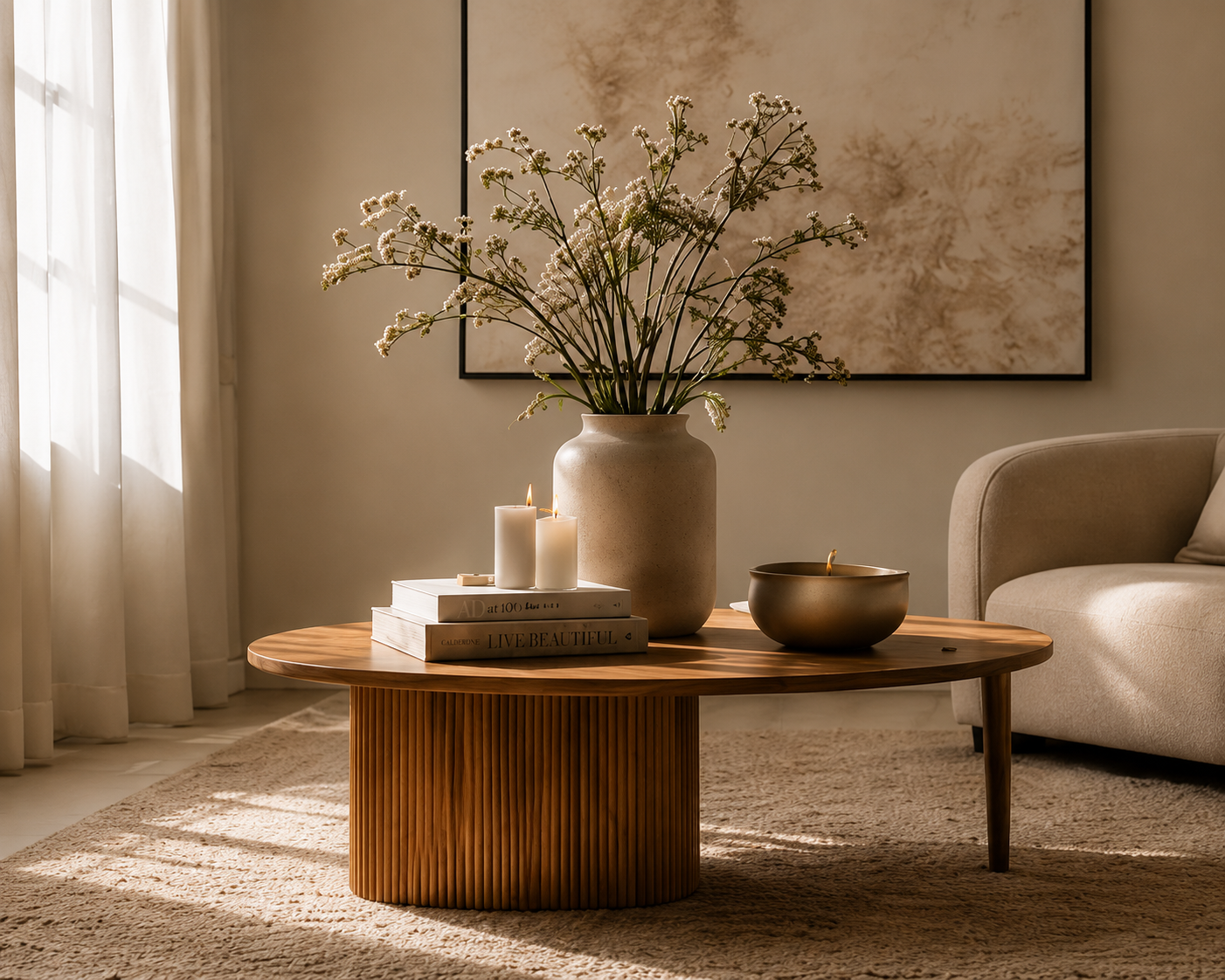 Sala de estar Realeza Home & Life